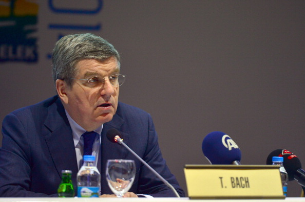 The extension of the deal with NBC until 2032 was a major boost for IOC President Thomas Bach ©Getty Images