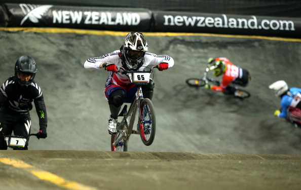 The success of Liam Phillips in winning the 2013 world BMX title illustrated that the programme targets all cycling disciplines ©Getty Images