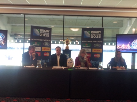 The tour was unveiled by Debbie Jevans when she spoke alongside Brett Gosper and Ian Ritchie today ©ITG