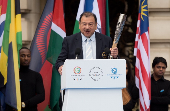The two candidates in the race for 2022 were unveiled by CGF President Prince Tunku Imran in March ©AFP/Getty Images