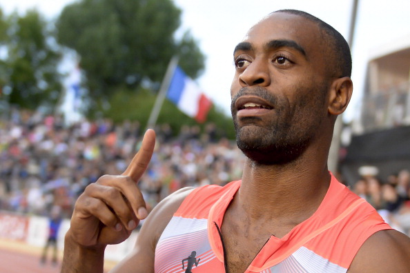 There has been a spiky reception to Tyson Gay's ban being cut in half ©AFP/Getty Images 