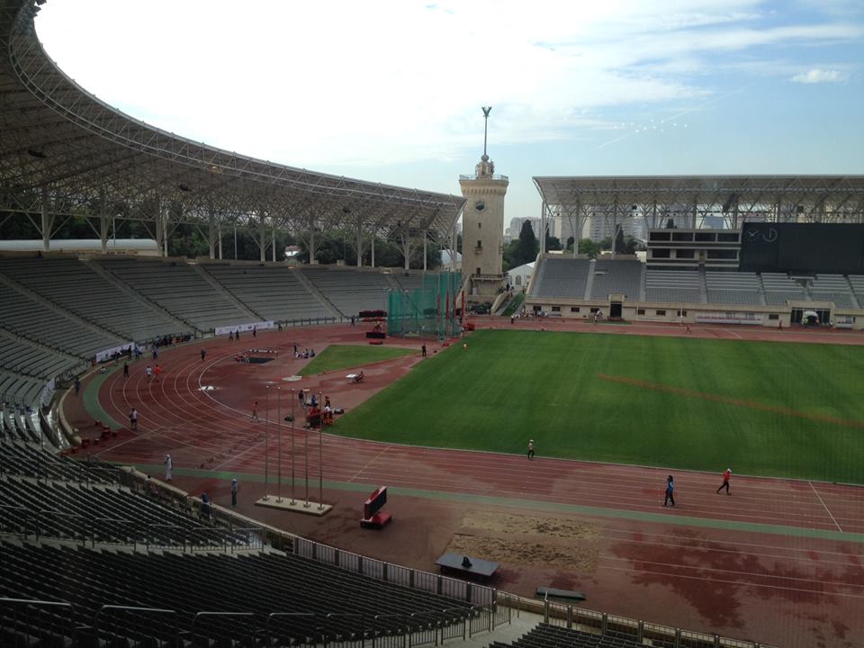 Baku 2015 is preparing for its first test event at Tofiq Bahramov Stadium by hosting the European Youth Olympic Trials ©Baku 2015