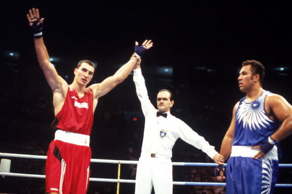 Twenty years after winning gold at Atlanta 1996, could Wladimir Klitschko be back in the ring in Rio? ©Getty Images
