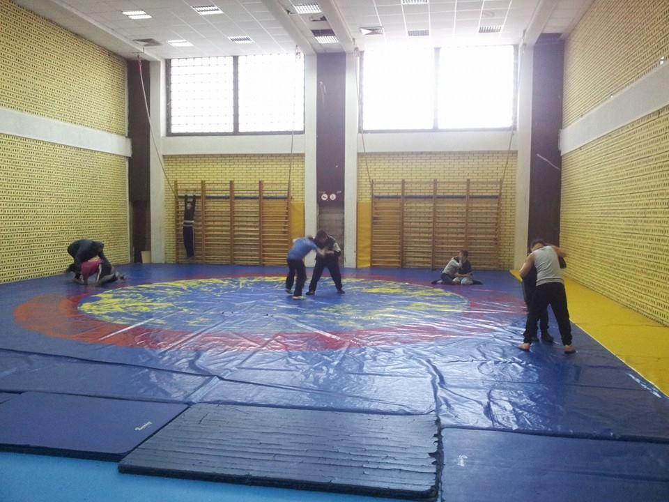 Wrestling is one of many sports in which Kosovo are grappling for international equality ©ITG