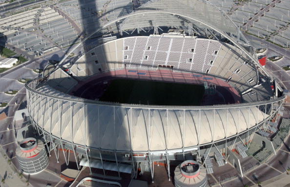 Doha's Khalifa Stadium, a proposed venue for the IAAF World Athletics Championships bid ©AFP/Getty Images