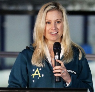 Alisa Camplin has been appointed Chef de Mission of Australia's team at the 2016 Winter Youth Olympic Games in Lillehammer ©Getty Images