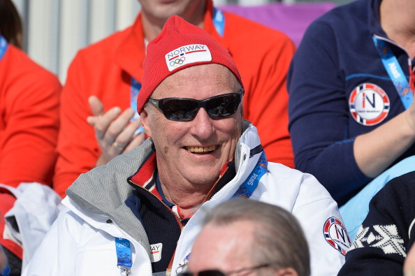 Norway's King Harald was an enthusiastic supporter at Sochi 2014 but his country is less keen on hosting the Winter Olympics and Paralympics ©Getty Images  