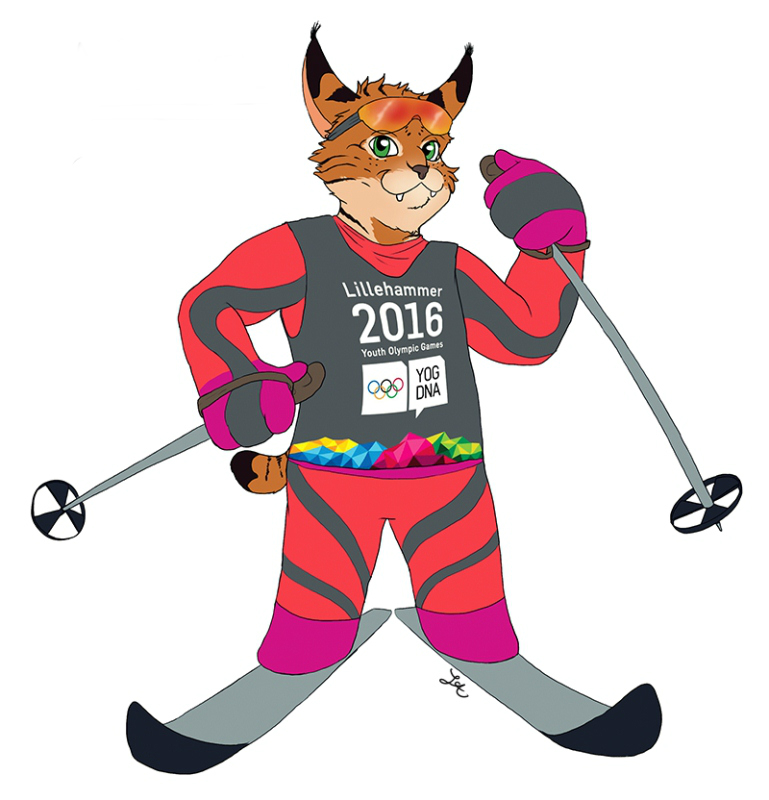 A lynx has been voted as the official mascot of the 2016 Lillehammer Winter Youth Olympic Games ©Lillehammer 2016