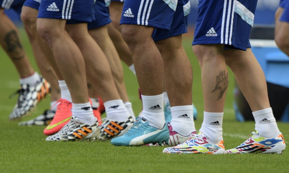 Adidas has taken a grip on the World Cup Battle of the Brands ©AFP/Getty Images
