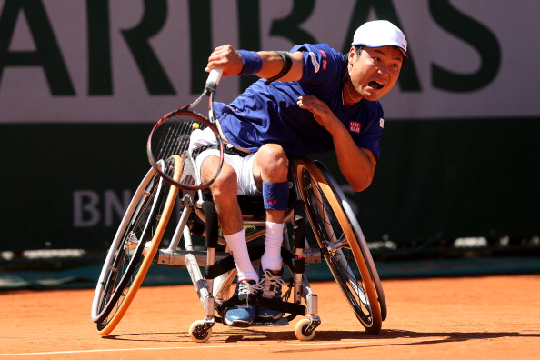 After three straight defeats in the French Open final, Shingo Kunieda finally got his hands on his fifth Roland Garros title with a win over rival Stéphane Houdet ©Getty Images