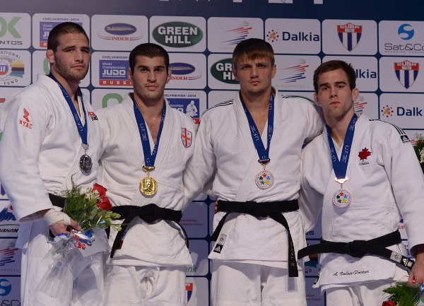 Avtandil Tchrikishvili proved unstoppable in the men's under 81kg contest as he secured the gold medal with a win over Travis Stevens ©IJF