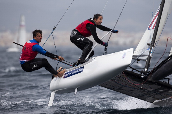 Ben Saxton and Hannah Diamond are one of many British duos hoping to defend their Sail for Gold titles this week ©Getty Images