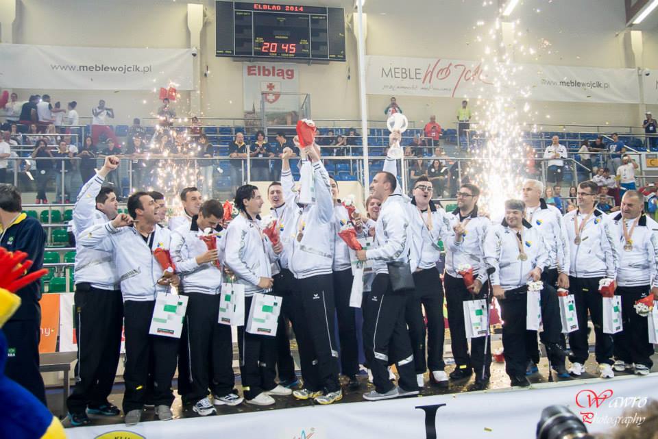Bosnia and Herzegovina secured the men's gold medal at the World ParaVolley Sitting Volleyball Championships ©World ParaVolley/Wawro Photography