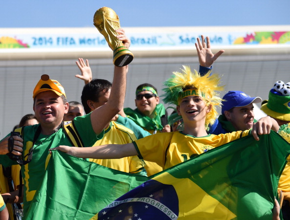Brazil are favourite to win their sixth World Cup ahead of the tournament kicking off today ©AFP/Getty Images
