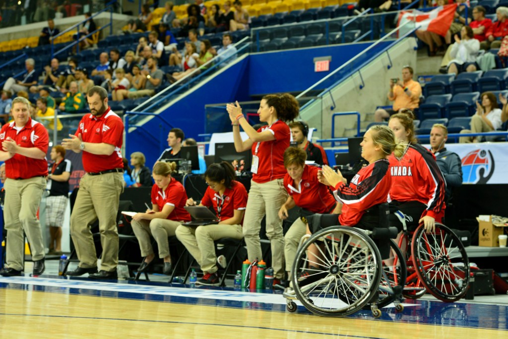 Canada beat the Netherlands to book their spot in the 2014 Women's World Wheelchair Basketball final ©2014WWWBC