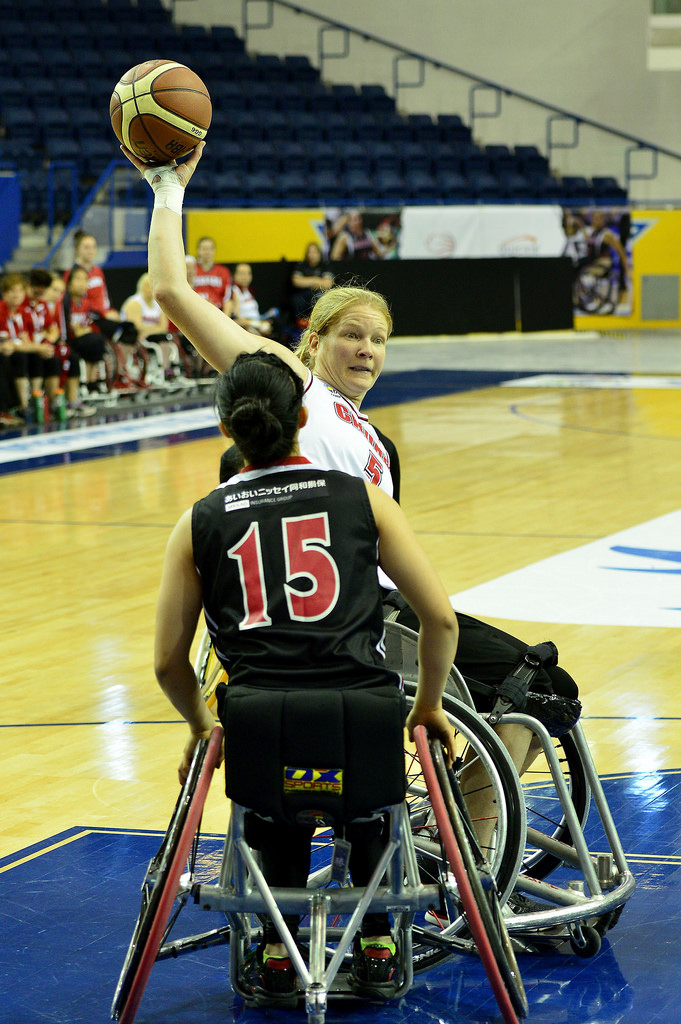 Canada delighted the home fans with an opening match win against Japan at the 2014 World Wheelchair Basketball Championships ©2014WWWBC
