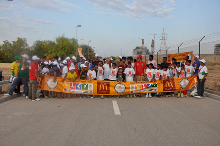 A number of fun runs across the country marked this year's Olympic Day in Oman ©McDonald's Asia