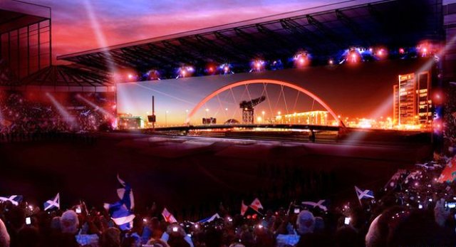 Celtic Park is set to host a spectacular Opening Ceremony to the Glasgow 2014 Commonwealth Games next month ©Glasgow 2014