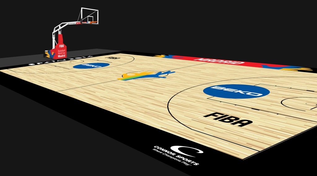 FIBA has revealed the unique court designs for the 2014 Basketball World Cup in Spain ©FIBA 