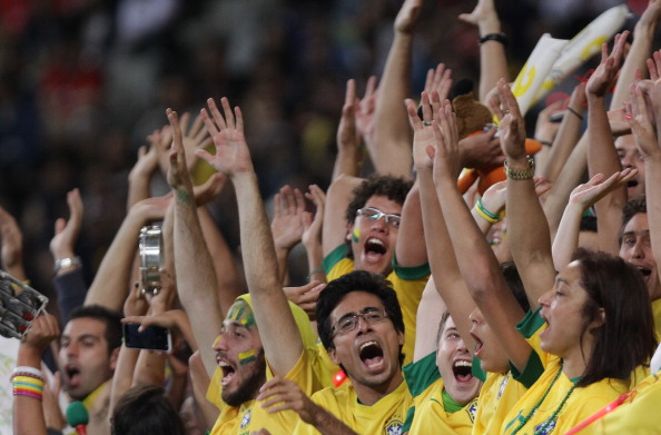 Fans from around the world will be able to buy tickets for the Brazil World Cup from midnight ©Getty Images