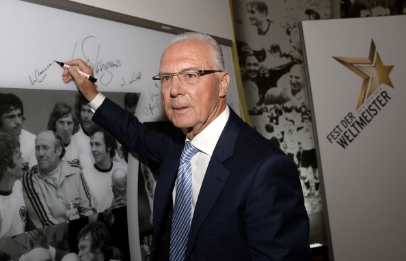 Franz Beckenbauer has been provionally banned from any football-realted activites ©Getty Images