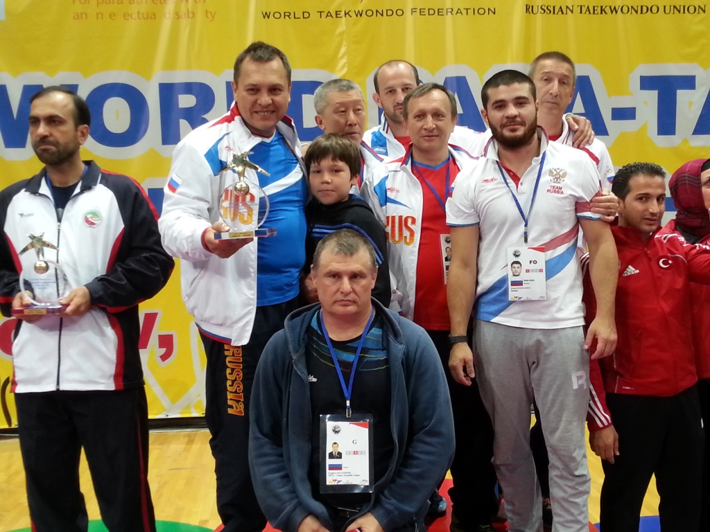 Hosts Russia walked away with the highest medal tally at the World Para-Taekwondo Championships with 15, including four gold ©ITG