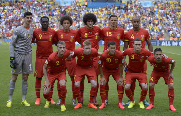 It is Burrda Sport, not one of the Big Three, that sponsors Belgium's shirts ©Popperfoto/Getty Images