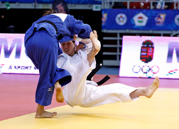 Japan took four of seven gold medals on day one of the Budapest Judo Grand Prix ©IJF