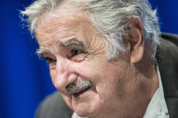 José Mujica has branded FIFA officials as "sons of bitches" for banning Luis Suárez ©Getty Images