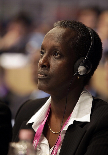 Lydia Nsekera is a second IOC member potentially caught up in the scandal ©AFP/Getty Images