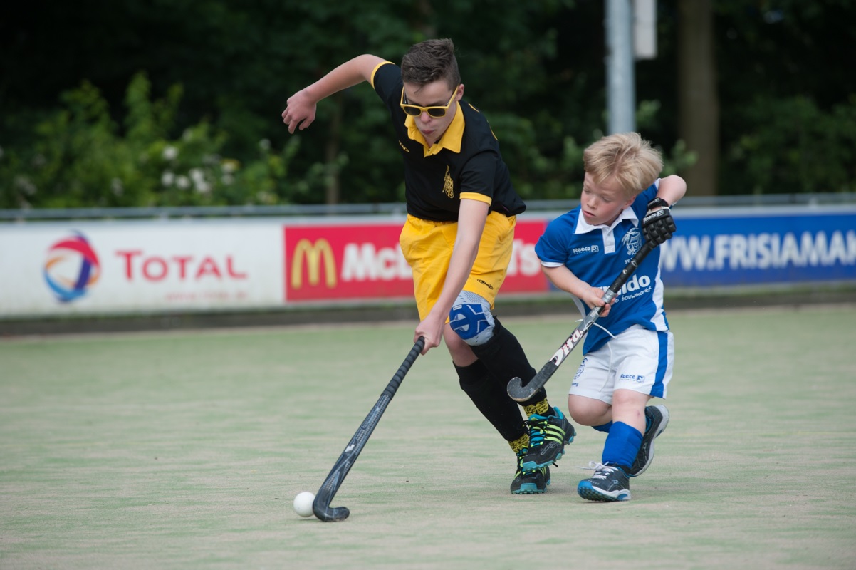 More than 100 children took part in the tournament as the World Cup got underway in nearby The Hague ©Hein Athmer