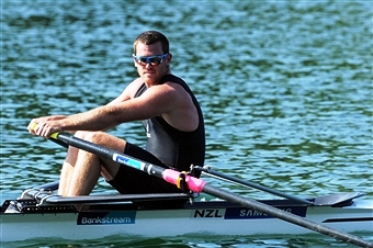 New Zealand's Joseph Sullivan has decided to swap the oars for the fire hose after retiring from rowing to join the New Zealand Fire Service ©Getty Images 
