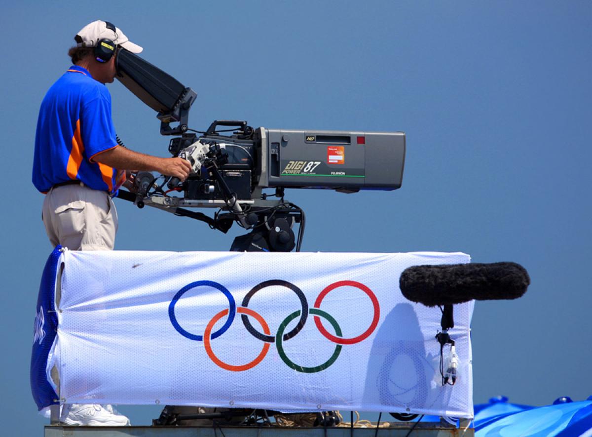 Olympic cameraman