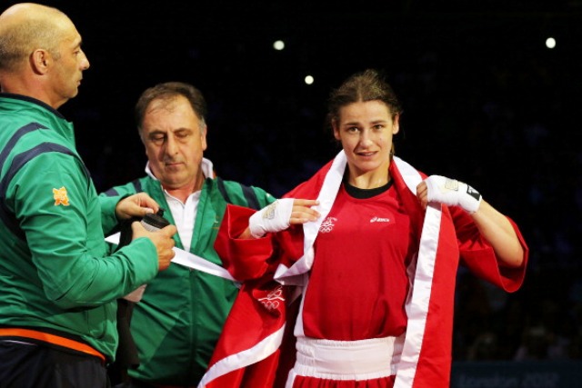 Olympic champion Katie Taylor has kept her quest for another European title on track with victory in Bucharest ©Getty Images 