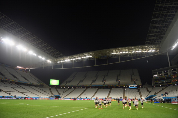 Players from both Brazil and Croatia have been getting used to the surroundings of the Arena Corinthians ©Getty Images