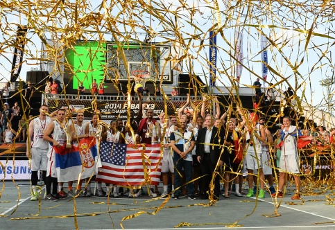Qatar's men and the US women have secured the 3x3 basketball world titles ©FIBA