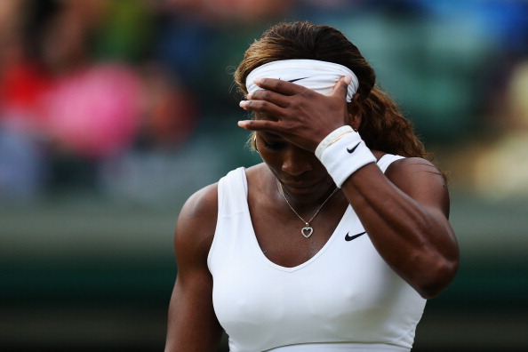 Serena Williams has been knocked out of Wimbledon in the third round ©Getty Images