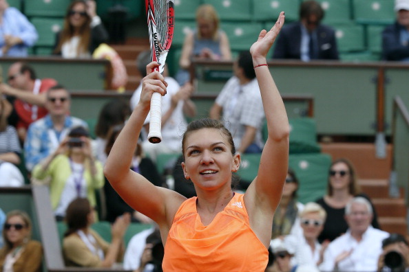 Simona Halep is the highest remaining seed in the women's draw, following the exits of defending champion Serena Williams, Li Na and Agnieszka Radwańska ©AFP/Getty Images