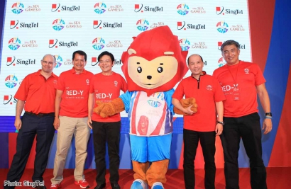 Telecommunications company SingTel have signed a multi-million dollar deal to sponsor next year's Southeat Asian Games ©Singaore 2015