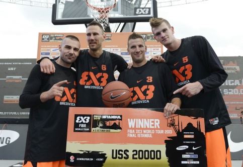 Slovenia will be tough to beat in Moscow as they look to add to last year's 3x3 World Tour and 3x3 All Star victories ©FIBA