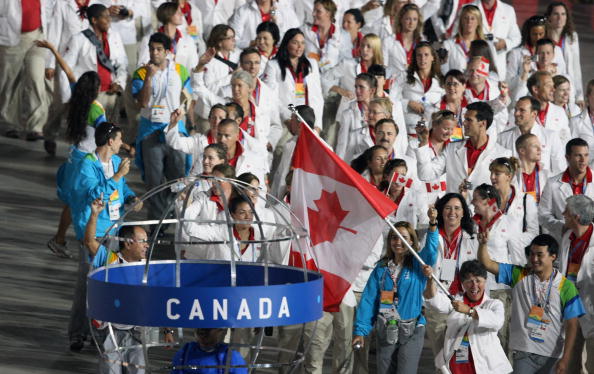 Susan Nattrass was also Canada's Flagbearer at the 2007 Pan American Games in Rio de Janeiro ©Getty Images
