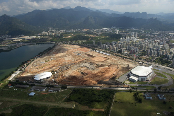 Tennis at Rio 2016 will take place on the main Olympic Park cluster at Barra da Tijuca, pictured in May 2013 LatinContentWO/Getty Images