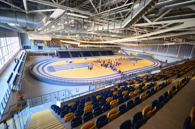 The Emirates Arena is one of a number of new venues built in Glasgow for this year's Commonwealth Games ©Getty Images 