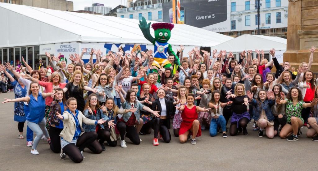 The Glasgow 2014 superstore was officially opened on George Square today ©Glasgow 2014