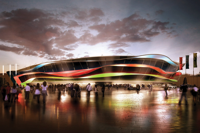 The National Gymnastics Arena will be one of the centrepiece venues for the 2015 European Games in Baku ©Baku 2015