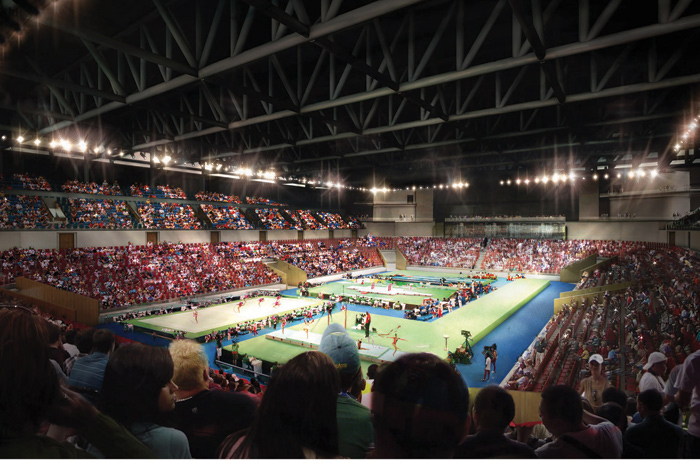 The National Gymnastics Arena will host all the gymnastic disciplines for the inaugural European Games ©Baku 2015