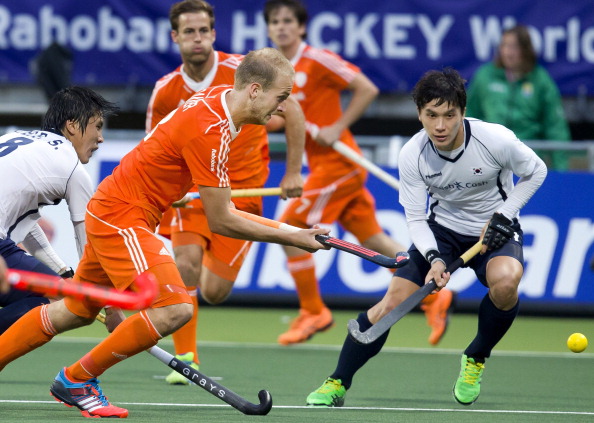 The Netherlands Hockey World Cup semi-final clash against England has been moved to avoid clashing with Brazil 2014 ©AFP/Getty Images