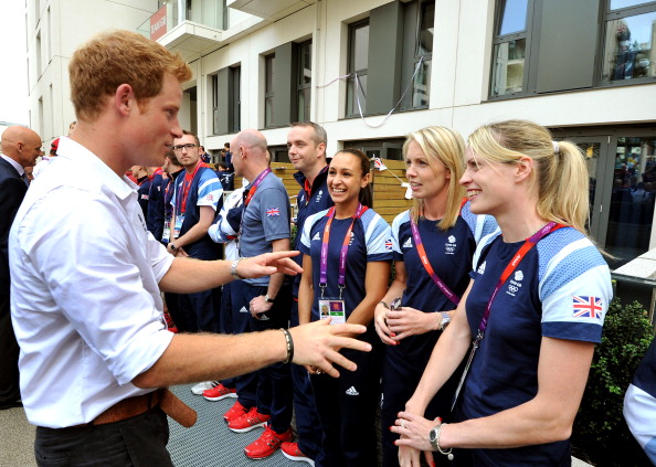 The Queen's grandson Prince Harry, pictured during London 2012, will also be present in Glasgow ©Getty Images