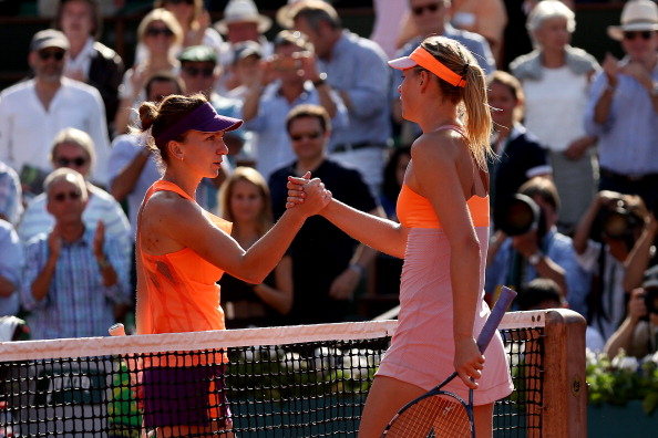 The final between Maria Sharapova and Simona Halep was the most watched women's tennis match in Eurosport's history ©Getty Images
