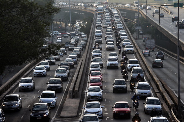 The strike has left a city used to traffic jams facing some of the worst it has seen ©AFP/Getty Images